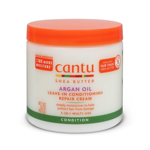 Cantu Argan Oil Leave in Conditioning Repair Cream 453g
