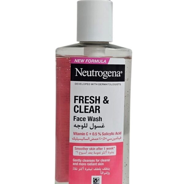 Neutrogena

Face wash with Vitamin C + 0.5% Salicylic Acid for smoother skin after one week, 200mlml